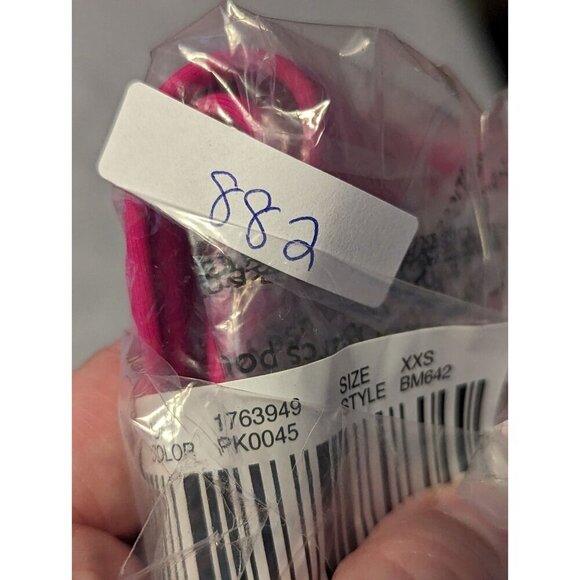 J Crew High Rise Full Coverage Bikini Bottom XXS Fuchsia Pink Swim Beach NWT - Picture 8 of 9